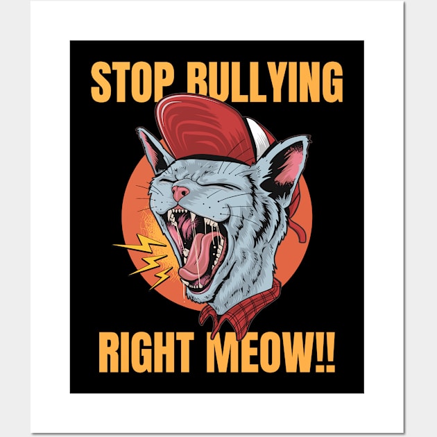 Stop Bullying Wall Art by sqwear